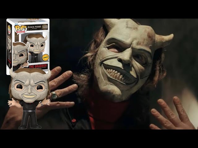 Vídeo relacionado con Funko Pop! Movies | The Black Phone El Agarrador Chase | Edición Chase Exclusiva y Limitada | Figura de Vinilo Coleccionable Terror | FS