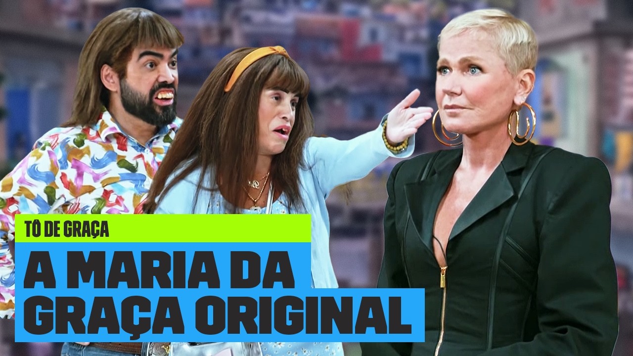 Graça FINALMENTE conhece XUXA MENEGHEL! | Tô de Graça | Temporada 8 | Multishow