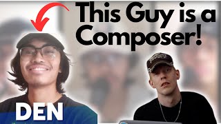 Bruh.. HOW!? Searching - Spiderhorse (Beatbox Remix) | Into The DEN #1 REACTION  #beatboxreaction