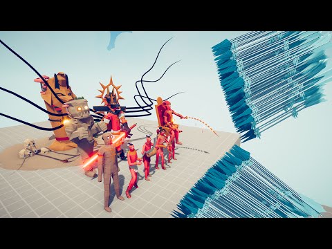 EGYPT DLC Team vs EVERY GOD - Totally Accurate Battle Simulator TABS