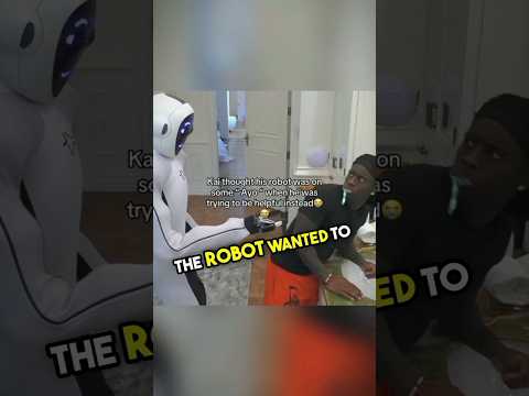 Streamer Kai Cenat's Robot Tries to Help Him ❤️👏 || Little Act of Kindness