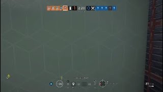 【R6S】始めて間もない虹6の見せ場だけ切り取ったやつ