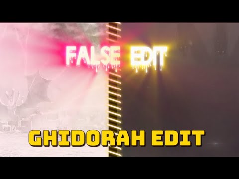GHIDORAH EDIT - THE FALSE KING | NEON BLADE ~ 4K