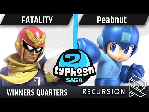 Typhoon Saga - Fatality (Captian Falcon) Vs. Peabnut (Megaman) - Winners Quarters