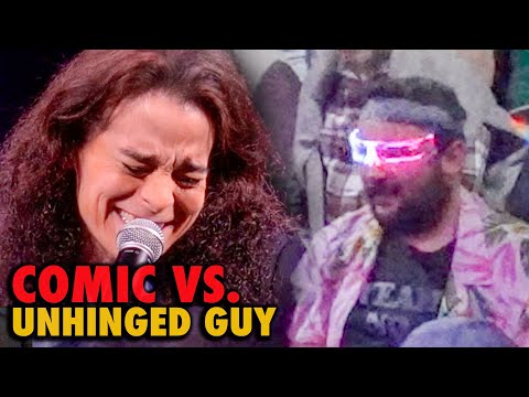 The most unhinged audience member EVER | Jessica Kirson Crowd Work Clips