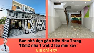 Bán nhà đẹp gần biển Nha Trang giá chỉ 4 tỷ