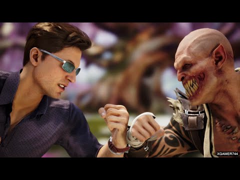 Mortal Kombat 1 - Johnny Cage Vs. Baraka (VERY HARD)