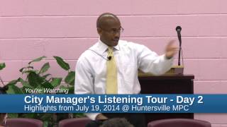 preview picture of video 'City Manager’s Listening Tour - Day Two'