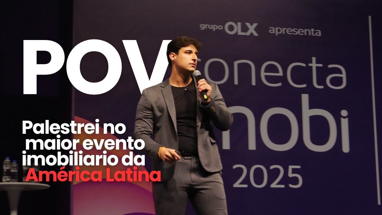 POV: Palestrei no Maior Evento Imobiliário da América Latina | Minha Semana no Conecta Imobi