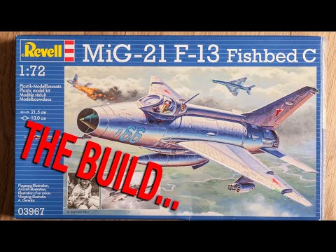 Revell MIG 21 F13 full Build