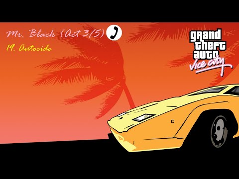 GTA Vice City (PC|MOD) (19|61) Autocide / Autocidio | Mr. Black (Act3/5) [16:9/4K30]