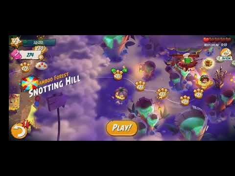 Angry Birds 2 Bamboo Forest Snotting Hill Level 286