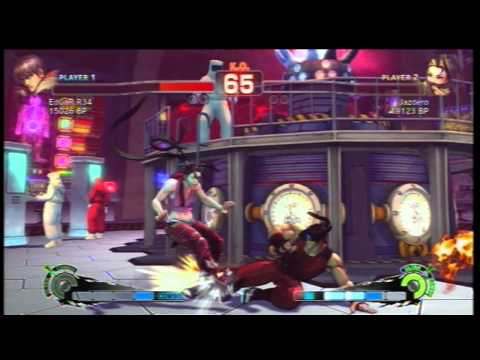 SSF4 [A vs A]: EdGaR R34(#9 Guy) vs Jazdero(#8 Ibuki) Ep.13