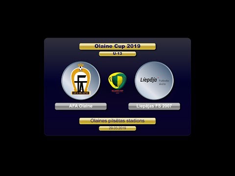 U-13 AFA Olaine - Liepājas FS 2007 (Olaine Cup 2019)