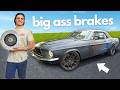 My 67 Mustang Gets GIANT S550 Brakes Noise Complaint Revamp PT1