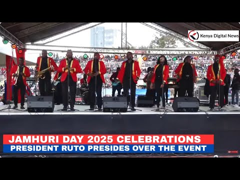 Maroon Commandos Band lights up Jamhuri Day 2025 celebrations at Nyayo Stadium!!
