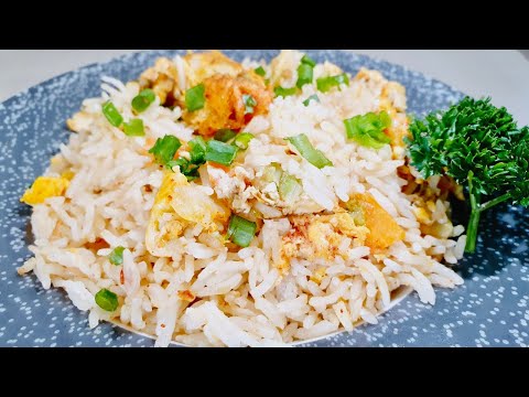 5 Min EASY EGG FRIED RICE | Simple Fried Rice at Home