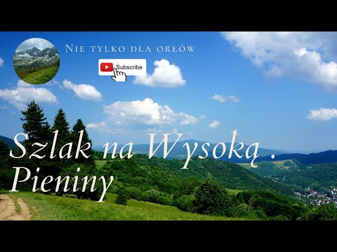 Z Palenicy do Jaworek przez Szafranówkę , Wysoką  i Homole .Pieniny