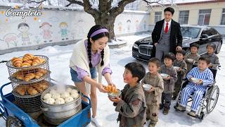 CEO vino a romper con chica egoísta;pero al verla dar sobras  del banquete a huérfanos,se enamoró!