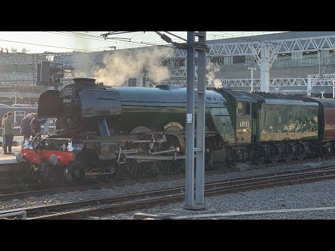 60103 “Flying Scotsman” working “The Cheshireman” @ London Euston! | 10/06/23