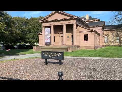 Redwood Library and Atheneum in Newport, Rhode Island