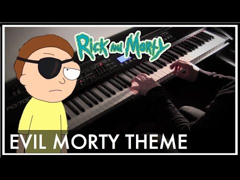 Rick and Morty - Evil Morty Theme (For The Damaged Coda) Piano Cover