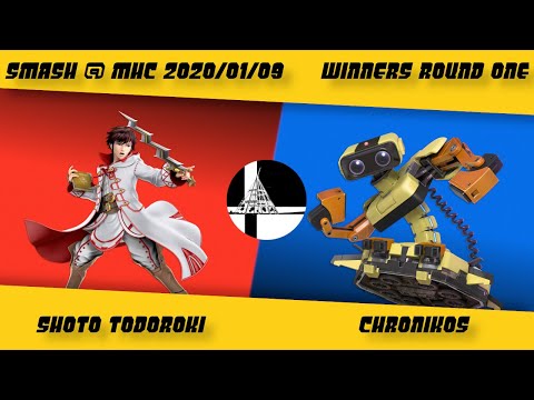Shoto Todoroki Vs Chronikos   Winners Round 1   Smash at MHC January 9, 2020