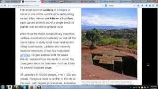 Lalibela's Amazing Rock-Hewn Churches