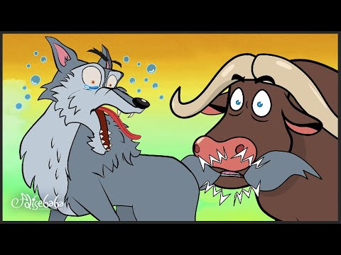 Bad Wolf and the Intelligent Buffalo | Bedtime Stories for Kids in English | Fairy Tales