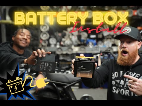 Mega Moto 212 Battery Box Install | Tutorial