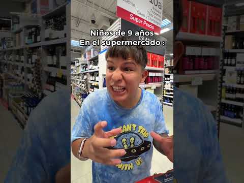 POV: Los Niños De 9 Años En Un Supermercado 😂🚀 Paul Ferrer #short