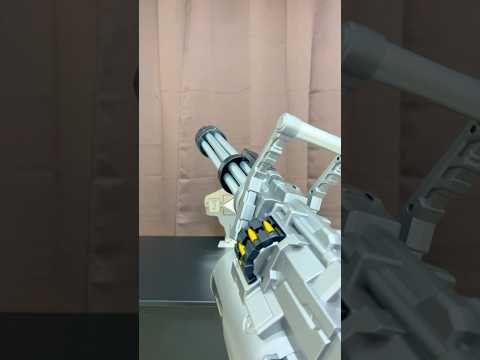 Gatling watergun VS PEPSI  #toys #watergun #gatlinggun