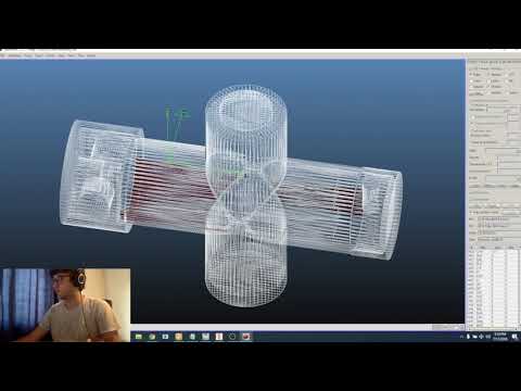 MolFlow base pressure simulations of ultra high vacuum systems.