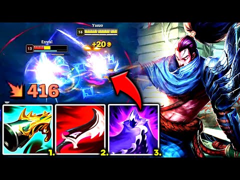 YASUO TOP NEW BUILD IS 100% AMAZING! (THIS VIDEO PROVES IT) - S13 Yasuo TOP Gameplay Guide
