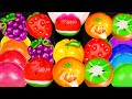 ASMR WATERMELON BEAN CAKES RAINBOW RICE CAKE 레인보우 떡 먹방 MUKBANG