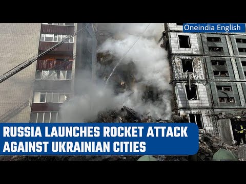 Ukraine – Russia war: Kyiv comes under heavy rocket attack, 5 loose life | Oneindia News