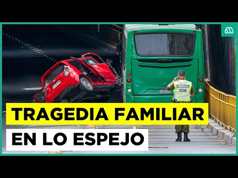 Madre y dos de sus hijos mueren tras chocar con una micro en Lo Espejo