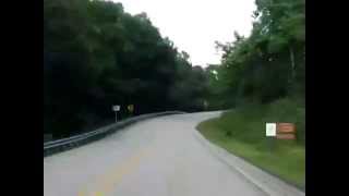 preview picture of video 'Paris, Arkansas to Mt. Magazine State Park, Drivelapse Time Lapse'