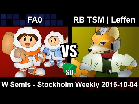 FA0 (Icies) vs RB TSM Leffen (Fox) - Winners Semis Stockholm Weekly 2016-10-04