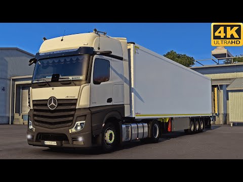 [TS-PC] ETS2 4K | ROEXTENDED | ACTROS MP5 1845 | SARNY 🇺🇦 - CHERNIHIV 🇺🇦