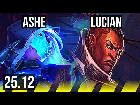ASHE & Seraphine vs LUCIAN & Elise (ADC) | 4k comeback | KR Master | 25.12