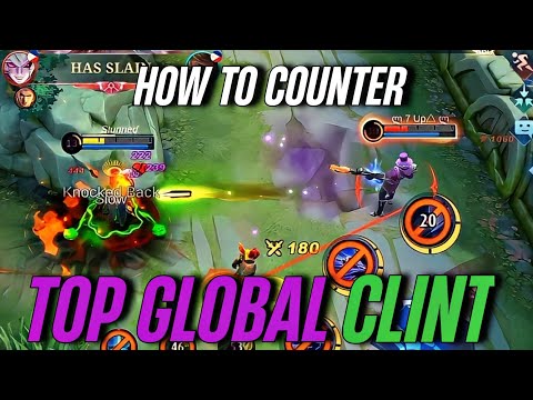 HOW TO COUNTER TOP GLOBAL CLINT USING MOSKOV | TRY TO DO THIS WHEN YOU FACE CLINT IN GOLD LANE