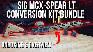 SIG MCX-Spear LT Conversion Kit Unboxing