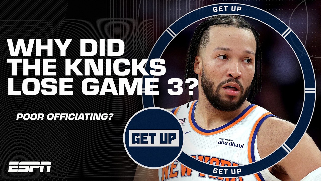 What role did officiating play in the Spurs' Game 3 victory? Get Up debates 👀🍿