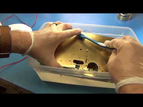 How to Clean a Grandfather Clock part 2b of 4