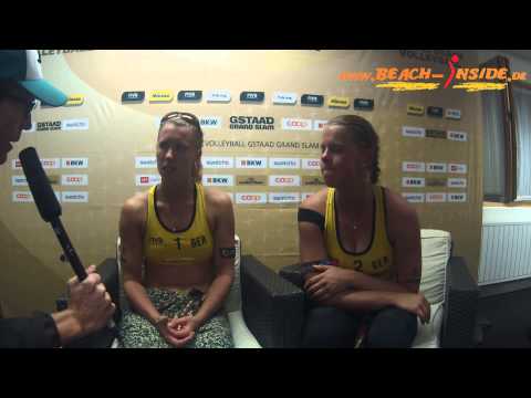 Borger / Buethe nach dem Einzug ins GS Finale #GstaadGS
