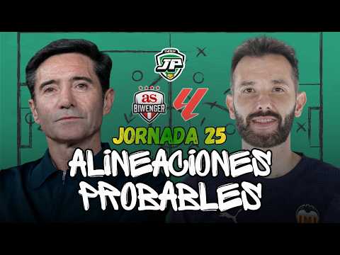 🔮 ALINEACIONES PROBABLES LALIGA JORNADA 25 ⚽️ LALIGA FANTASY y BIWENGER