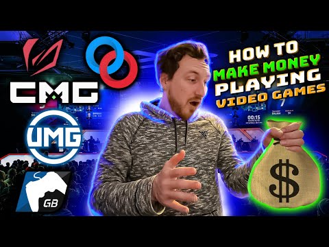 TOP 5 WAYS TO MAKE MONEY PLAYING VIDEO GAMES | Online Tournament Websites (UMG, MLG, CMG, etc.)