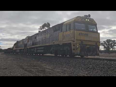 4PM4 PN Infrabuild Steel + intermodal,  2/6/24, Deep Lead VIC