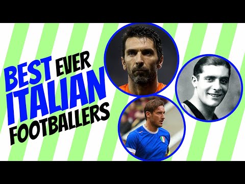 Best Italian Football Players In History